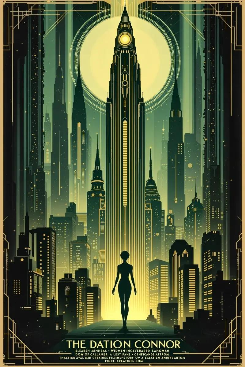 大都会 Metropolis 1927 电影海报