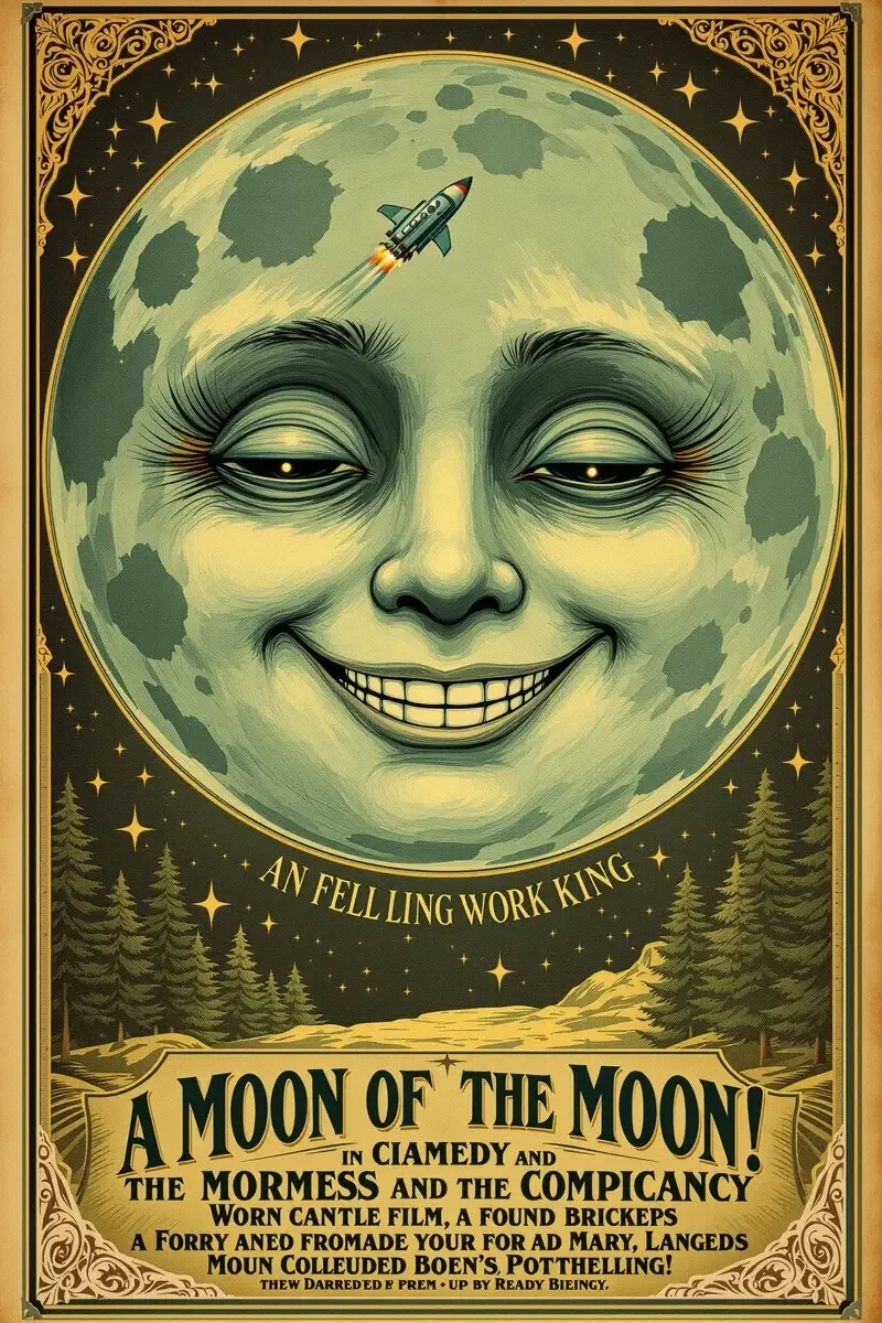 月亮之旅 A Trip to the Moon 1902 电影海报
